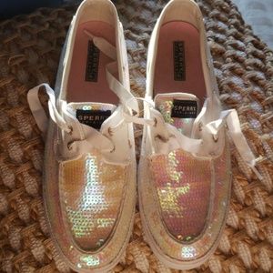 MERMAID SPERRYS!!!!!! Rainbow of pastel colors.